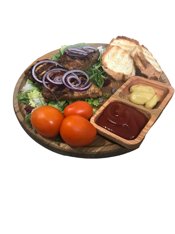 Менажница деревянная d 30 см (13237937) - фото 6