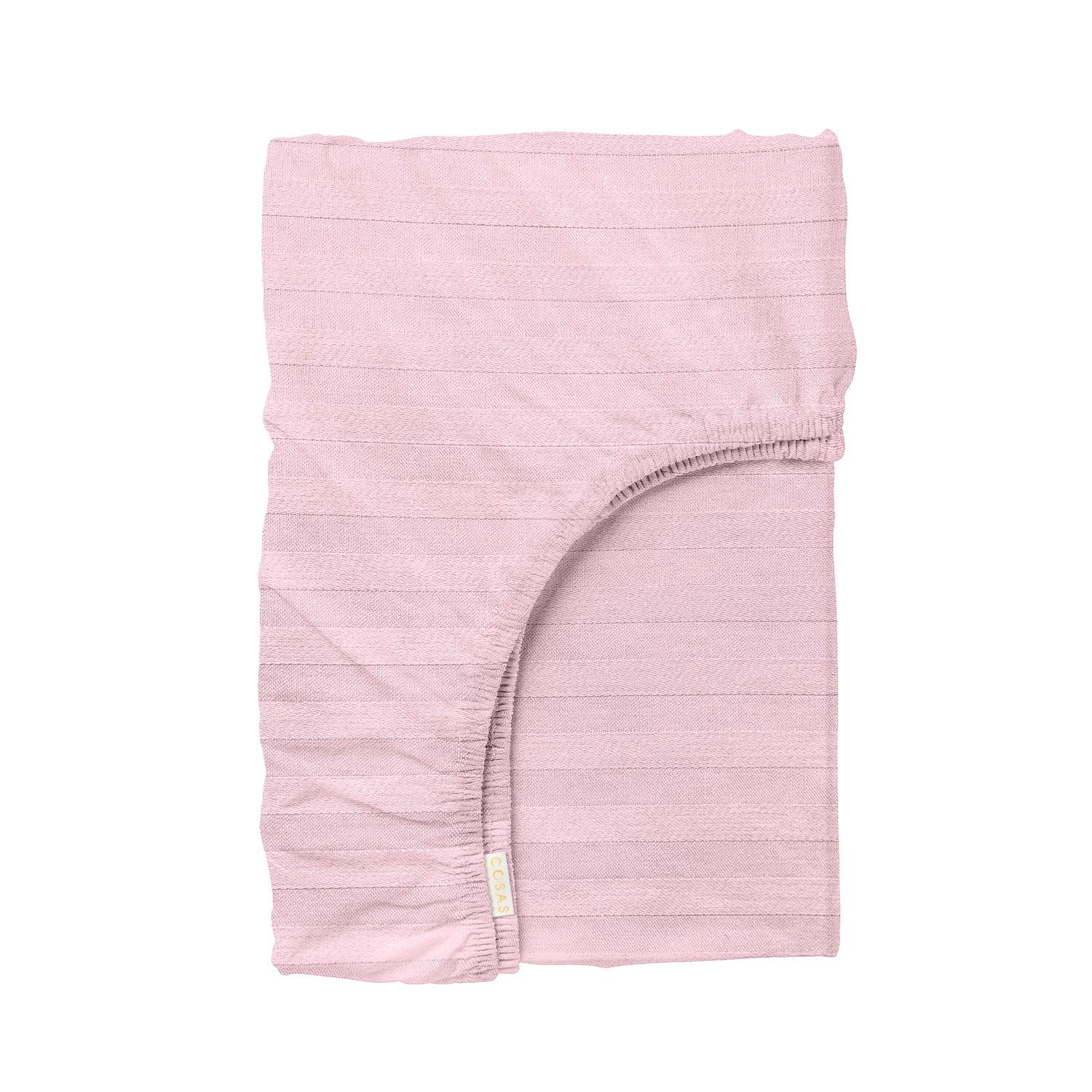 Простынь Cosas на резинке в детскую кроватку сатин 60x120 см Floral (4822052174081)