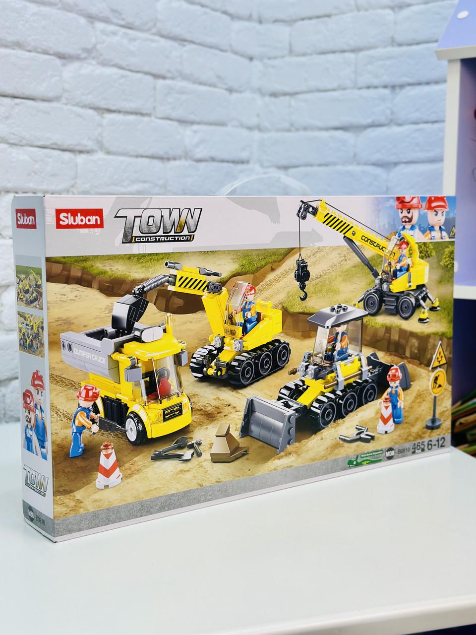 Конструктор детский блочный Строительная техника для мальчика 465 деталей (2774254351) - фото 2 Конструктор детский блочный Строительная техника для мальчика 465 деталей (2774254351) - фото 2