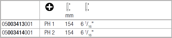 Вставка WERA хрестова Philips Kraftform Kompakt VDE із звуженим робочим кінцем PH1х154 мм (05003413001) - фото 11