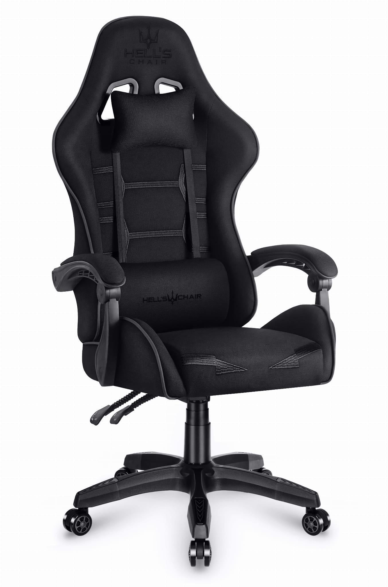 Компьютерное кресло Hell's Chair HC-1008 Black (12060184)