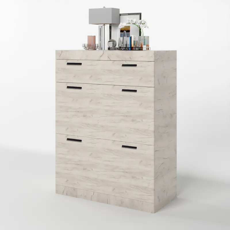 Тумба для обуви Еверест Соната 800 Дуб крафт белый (26767203)