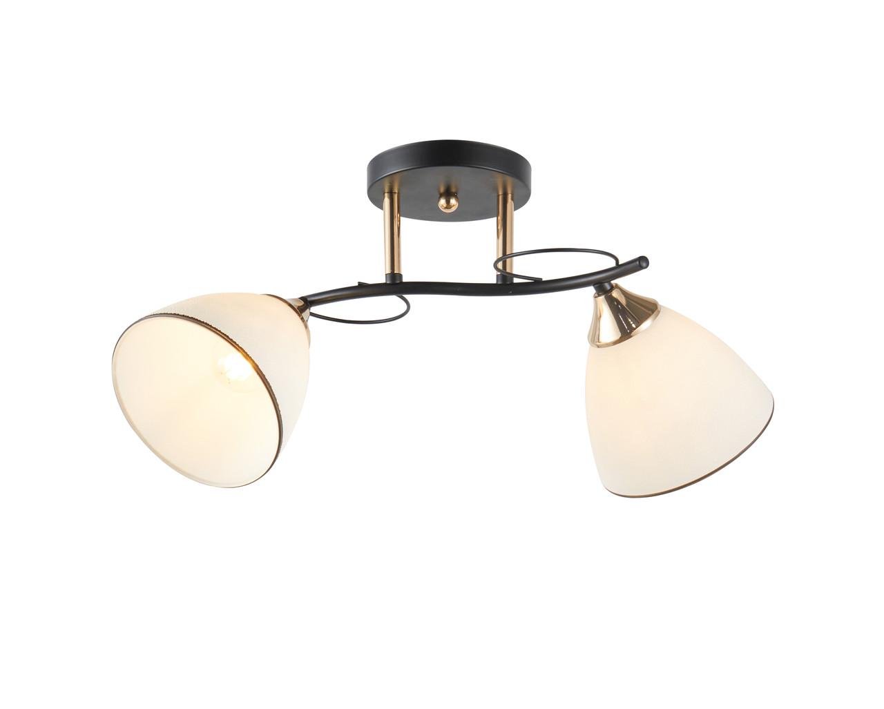 Люстра стельова Sirius на 2 плафони 196395/2/2 (196395/2/2)