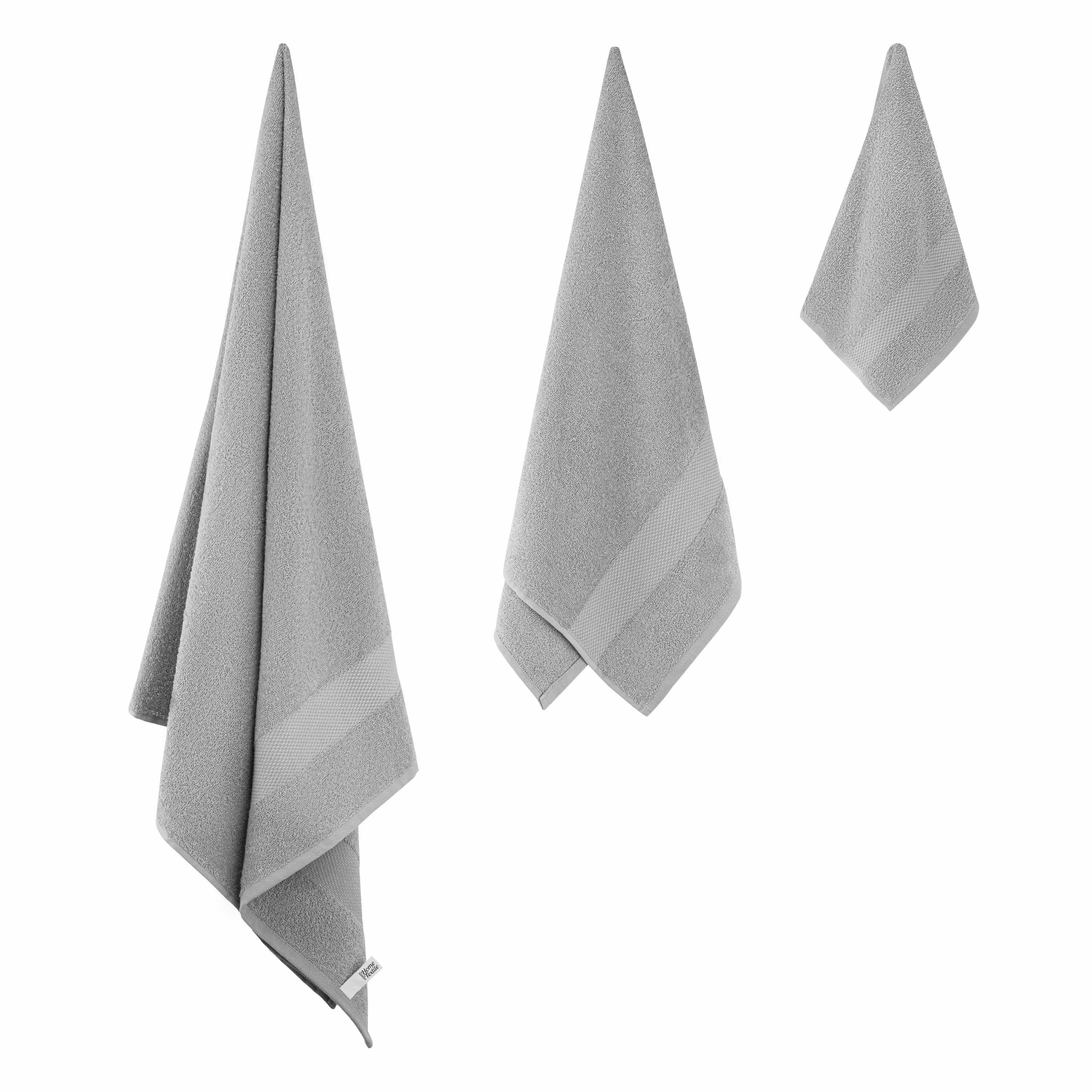 Рушник махровий Ardesto Essence 30х50 см Сірий (ART2230GR) - фото 2 Рушник махровий Ardesto Essence 30х50 см Сірий (ART2230GR) - фото 2