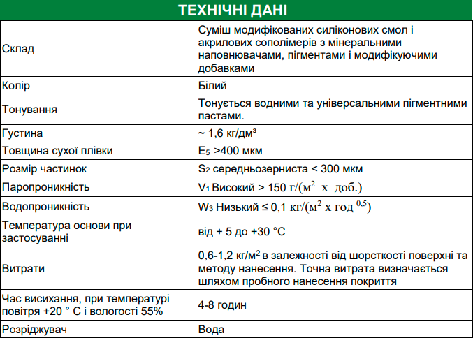 Декоративна структурна силіконова фарба для внутрішніх та зовнішніх робіт Structura PLATINUM 10 л 16 кг (PPUA45968) - фото 2