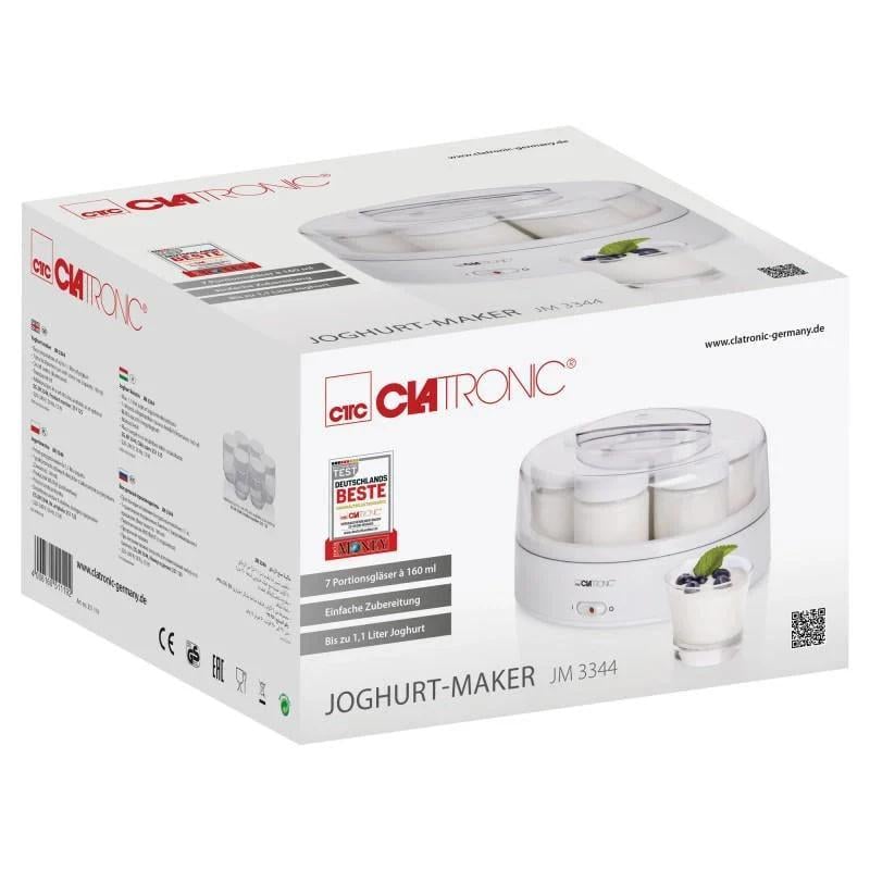 Йогуртниця Clatronic 7 скляних баночок 15 Вт