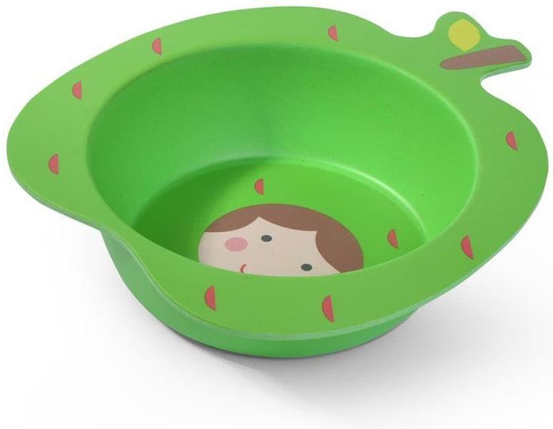 Тарелка детская суповая Fissman Яблоко из бамбукового волокна 17 см