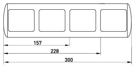 Рамка 4-постовая E.NEXT e.install.stand.frame.4.cer Белый (s035049c) - фото 2 Рамка 4-постовая E.NEXT e.install.stand.frame.4.cer Белый (s035049c) - фото 2