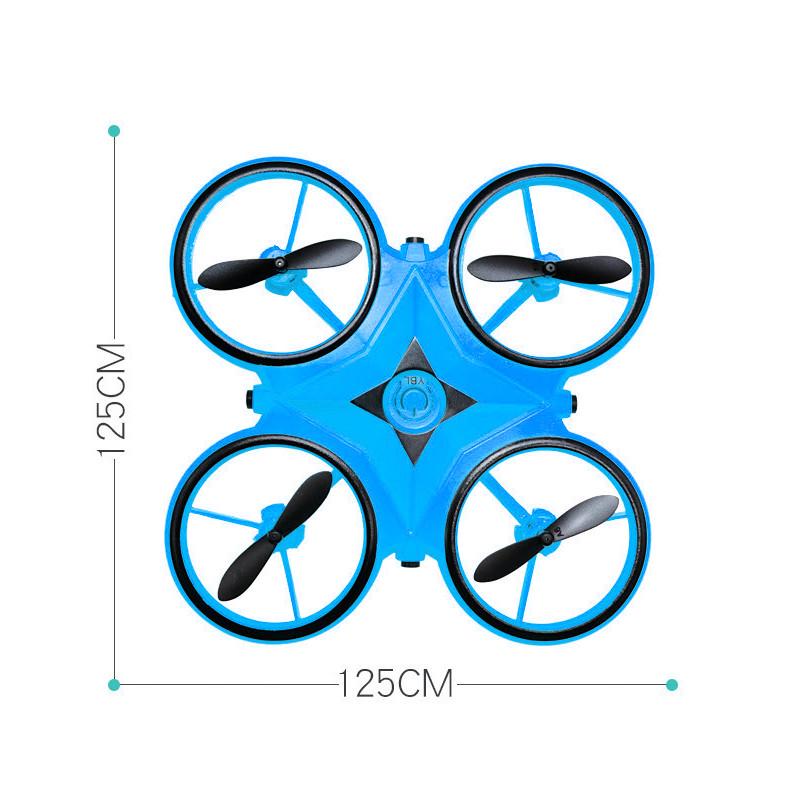 Дрон дитячий інтерактивний UFT HandCopter з керуванням рукою та яскравим підсвічуванням Blue (21587129) - фото 8 Дрон дитячий інтерактивний UFT HandCopter з керуванням рукою та яскравим підсвічуванням Blue (21587129) - фото 8