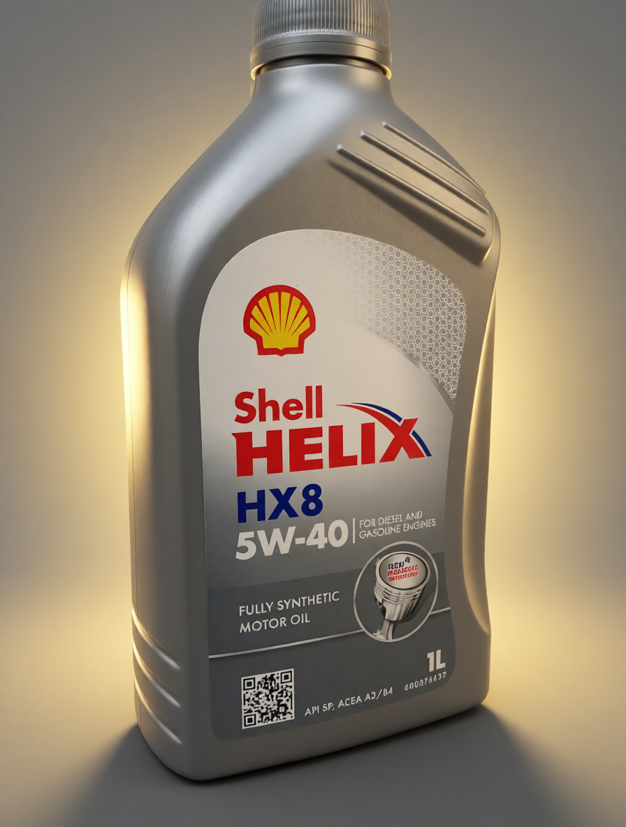 Масло моторное SHELL HX8 5W-40 1 л
