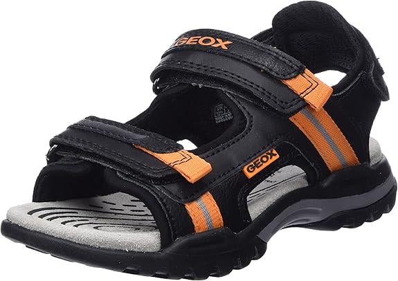 Сандалии Geox Borealis р. 34 Black/Orange (25110414)