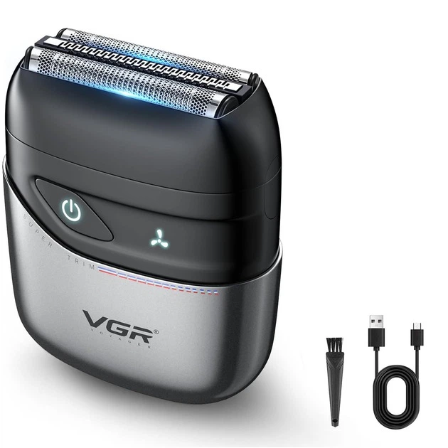 Электробритва с двойным лезвием и триммером VGR V-379