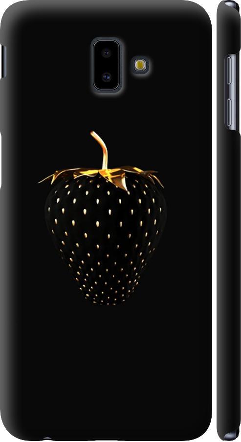 Чехол на Samsung Galaxy J6 Plus 2018 Черная клубника (3585m-1586-42517)
