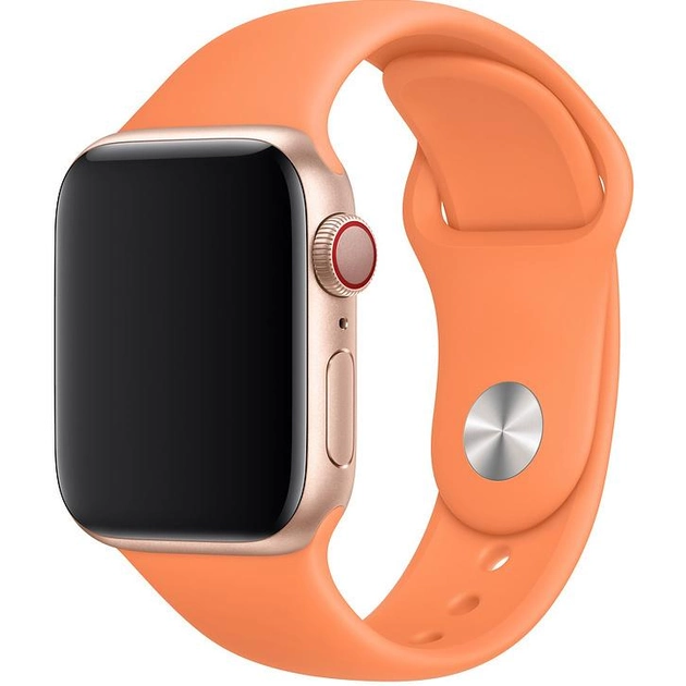 Ремешок силиконовый Sport Band для Apple Watch 38/40/41 мм Papaya (212-00671)
