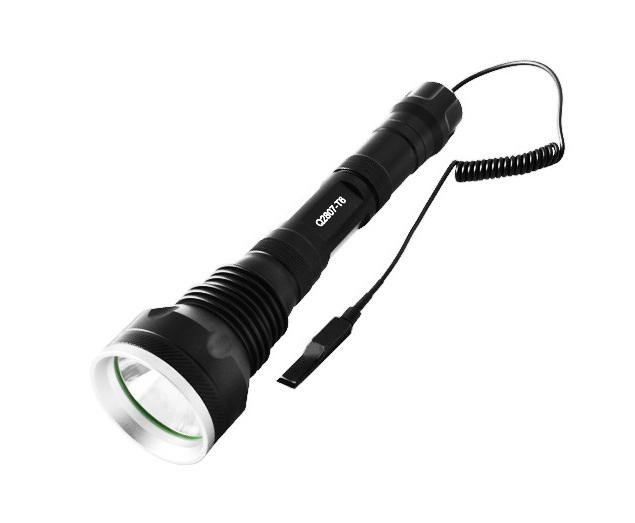 Фонарь для охоты подствольный ударопрочный Q2807-T6 Черный (538169)