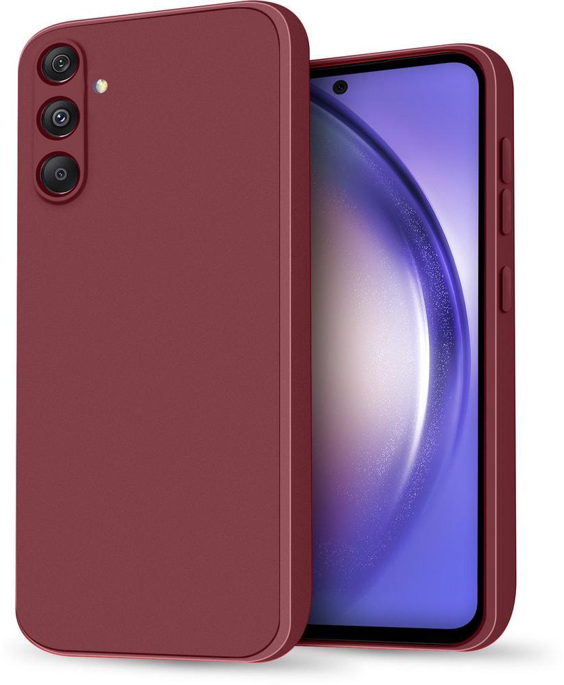 Силиконовый чехол HardCorner Samsung Galaxy A54 A546 (с микрофиброй) Wine (34818-42) Силиконовый чехол HardCorner Samsung Galaxy A54 A546 (с микрофиброй) Wine (34818-42)