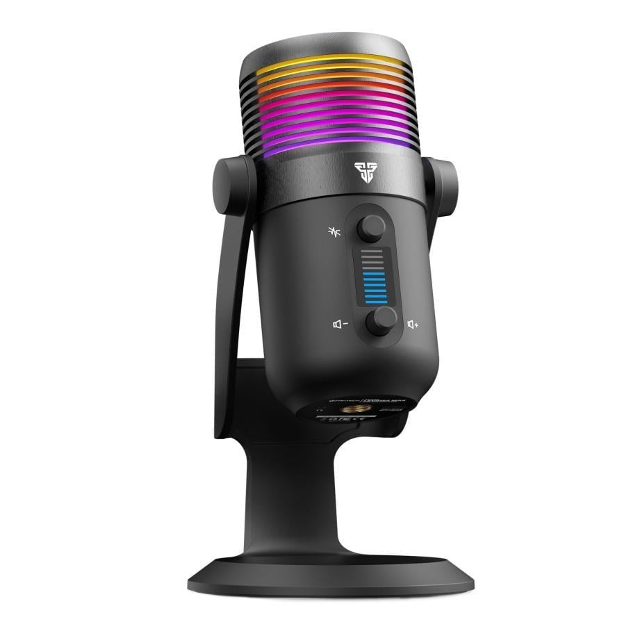 Микрофон конденсаторный Fantech MCX03 Leviosa Max кардиоидный USB-C 192 кГц/24 бит 16 мм RGB сенсорное управление (36858529)