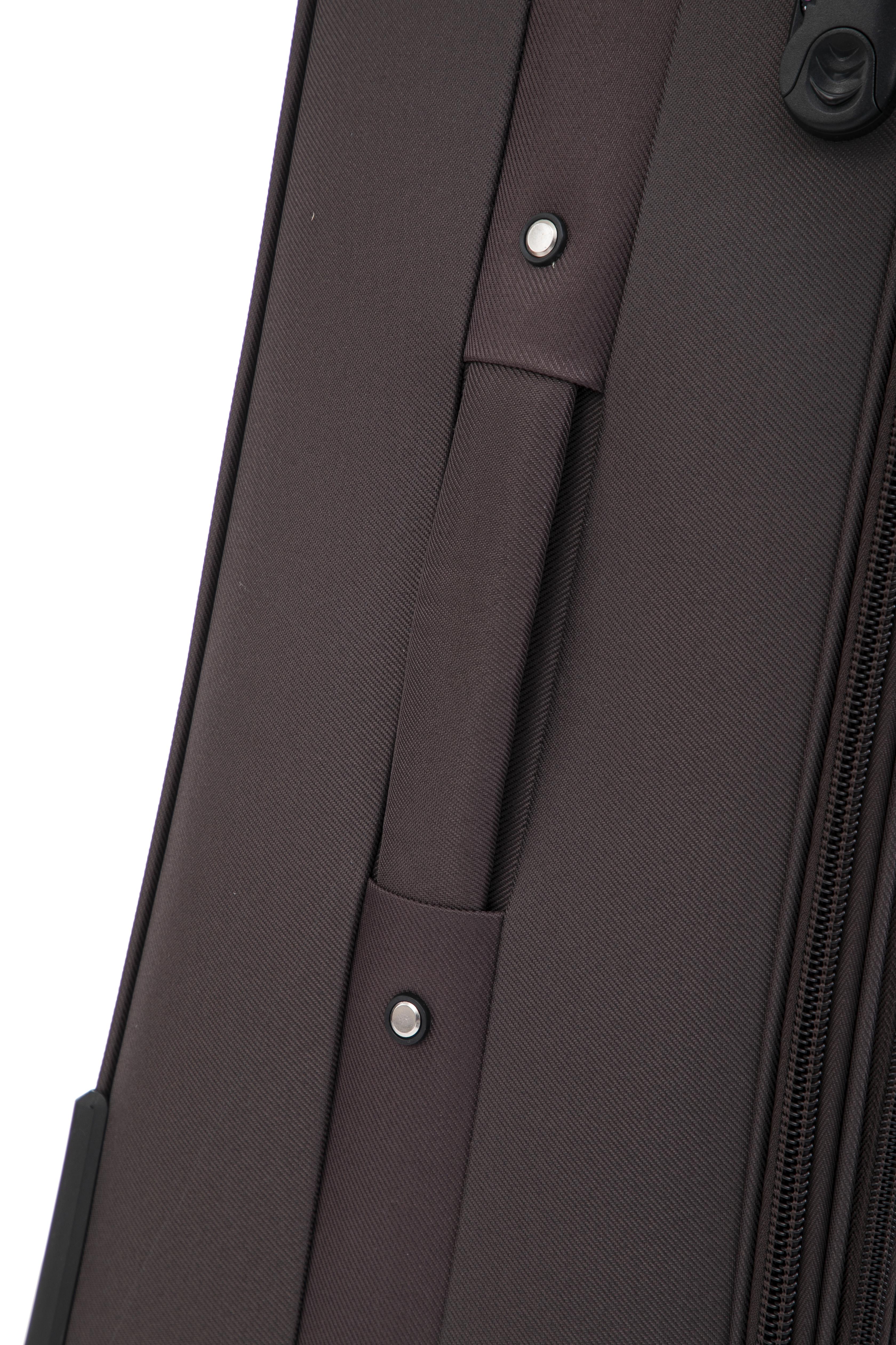 Валізи тканинні Bonro Tourist велика/середня 2 шт. Коричневий (5653) - фото 9