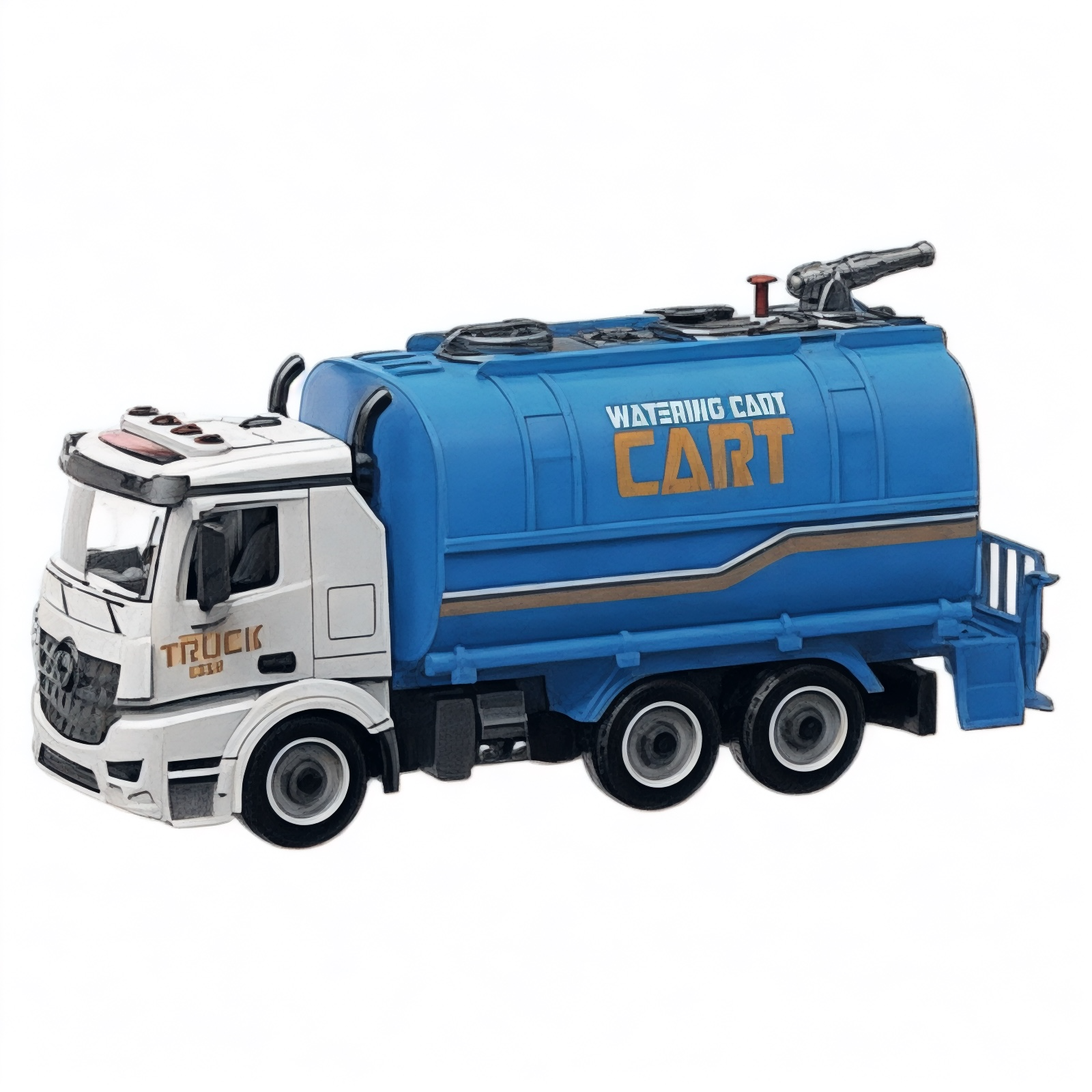 Машинка-конструктор Спецтехніка YW9082С Водовоз у коробці (113620)