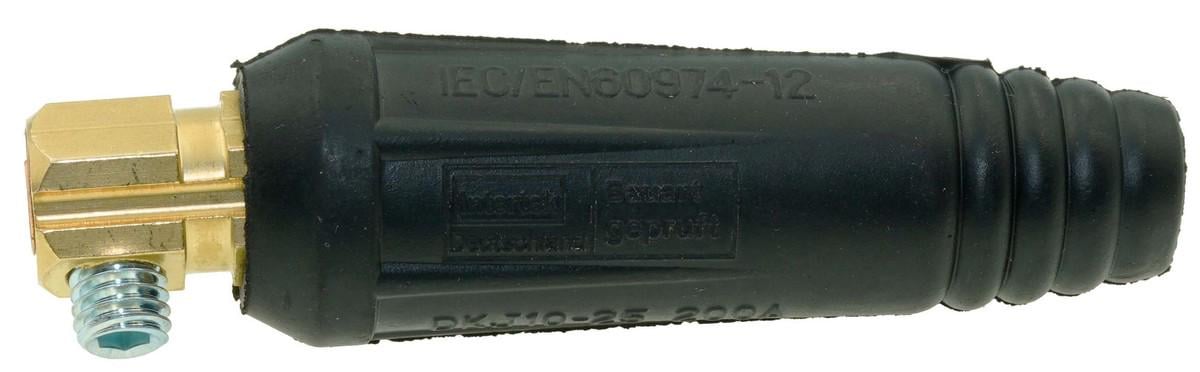 Соединение кабельное быстросъемное сварочного аппарата 10-25 d 9 мм/папа (rest413)