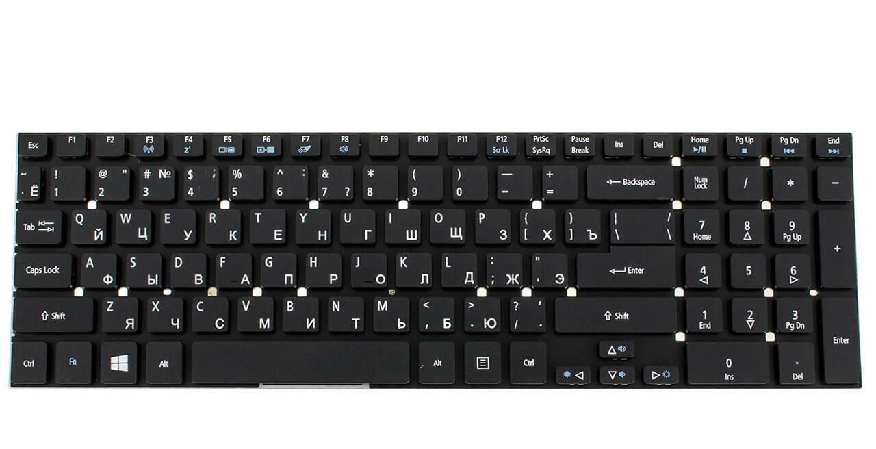 Клавиатура для ноутбука Acer Aspire E1-522G матовая (KB.I170A.402)