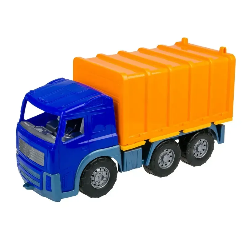 Іграшкова машинка фургон Colorplast Акрос 50х20х25 cм Синьо-жовтий (150-98-CP0558)