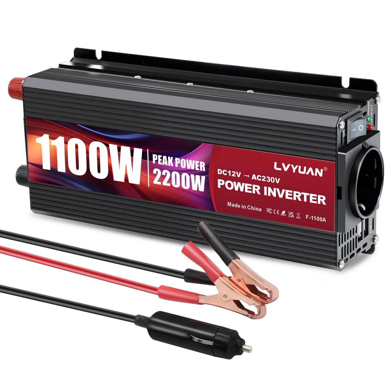 Инвертор синусоидальный Luminous 1100W 12V МЗП (29842641) Инвертор синусоидальный Luminous 1100W 12V МЗП (29842641)