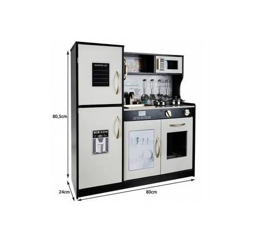 Дерев'яна кухня дитяча Light XL з аксесуарами (22116) - фото 3 Дерев'яна кухня дитяча Light XL з аксесуарами (22116) - фото 3