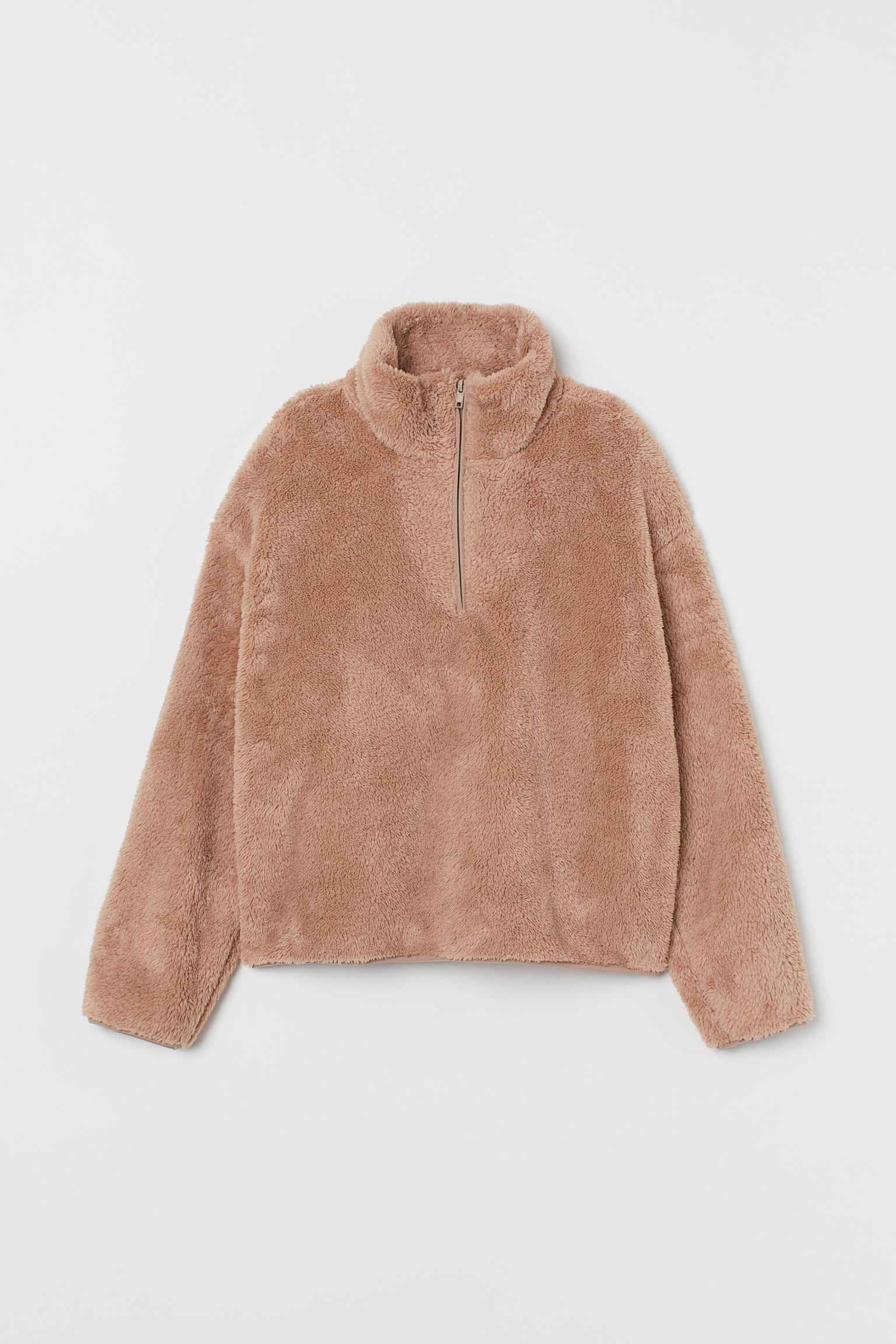 Толстовка из плюша M Бежевый (8659382wer)