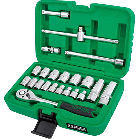 Набор инструментов Toptul для автомобилиста 3/8" 22 ед. (GCAI2202)