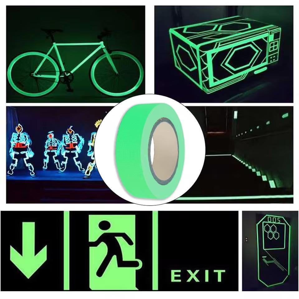 Лента клейкая флуоресцентная 1,5 см x 5 м Зеленый (2499697675) - фото 9 Лента клейкая флуоресцентная 1,5 см x 5 м Зеленый (2499697675) - фото 9