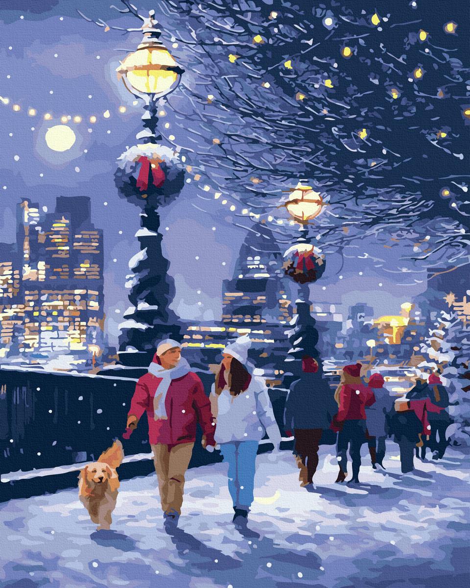 Картина по номерам PICua Новогодний зимний огород 40х50 (GX44839 )