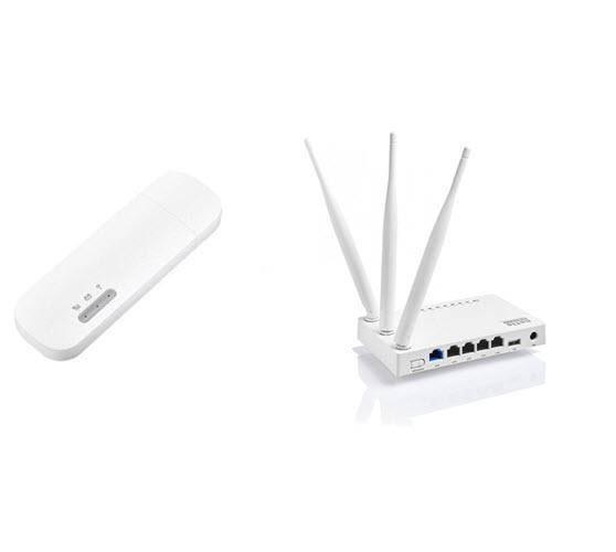 Комплект WiFi роутер Netis MW5230 + 4G модем