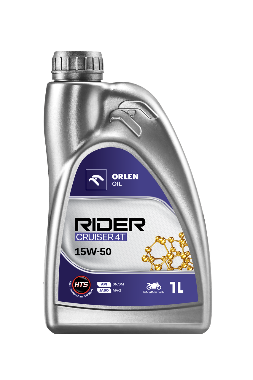 Моторне масло Orlen Oil Platinum Rider CRUISER 4T 1 л (100001603м)