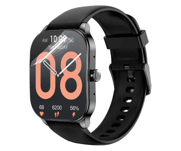 Пленка противоударная гидрогелевая Hydrogel Film для Amazfit Pop 3S 6 шт. Transparent