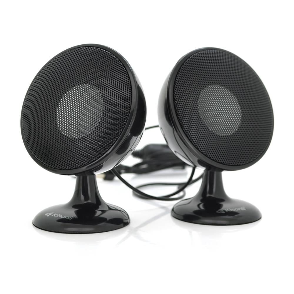 Колонки для ПК і ноутбука Kisonli S-888 USB/3,5 мм 2х3W 20Hz- 20KHz Black (34599)