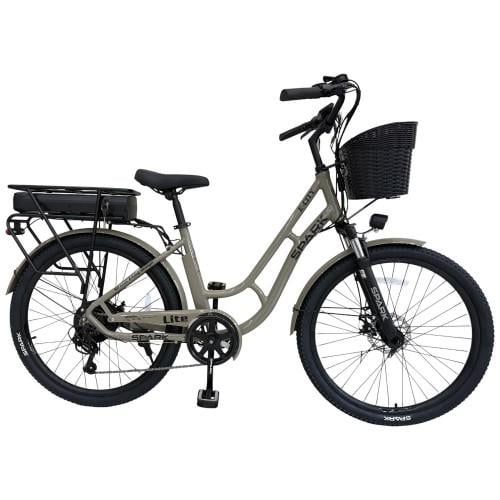 Велосипед з електромотором Spark E-CITY LITE 17" 48V 500W 12,8 Ah Сірий (000218742)
