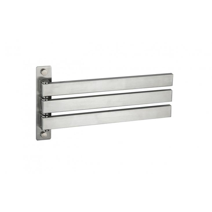 Рушникотримач Frap F30413 поворотний нержавіюча сталь 278 мм (1043375) Рушникотримач Frap F30413 поворотний нержавіюча сталь 278 мм (1043375)