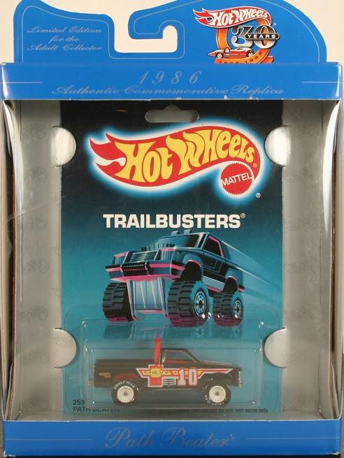 Игрушечная машинка Hot Wheels Path Beater Beach Patrol Chevrolet S-10 1998 HW 30th Anniversary 1986 Real Riders (18875)