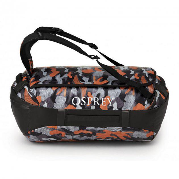 Сумка Osprey Transporter 40 F21 Camo O/S Black/Orange (009.2587) - фото 3