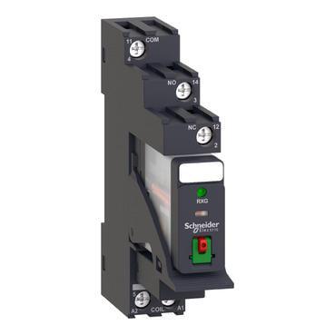 Реле проміжне Schneider Electric Zelio Relay 1CO 230V AC 10A (RXG12P7PV)