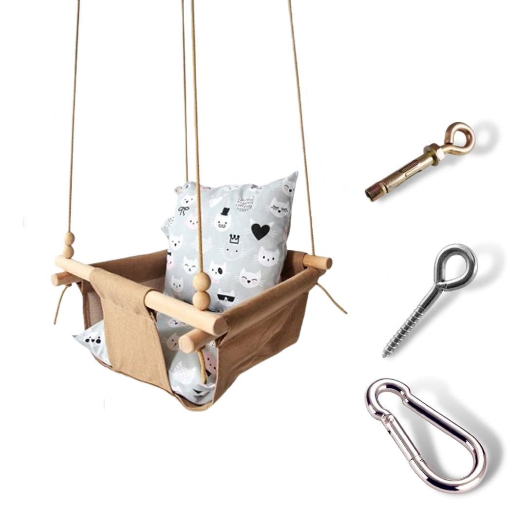 Дитяча гойдалка Infancy Котики Карамельний (9885467)
