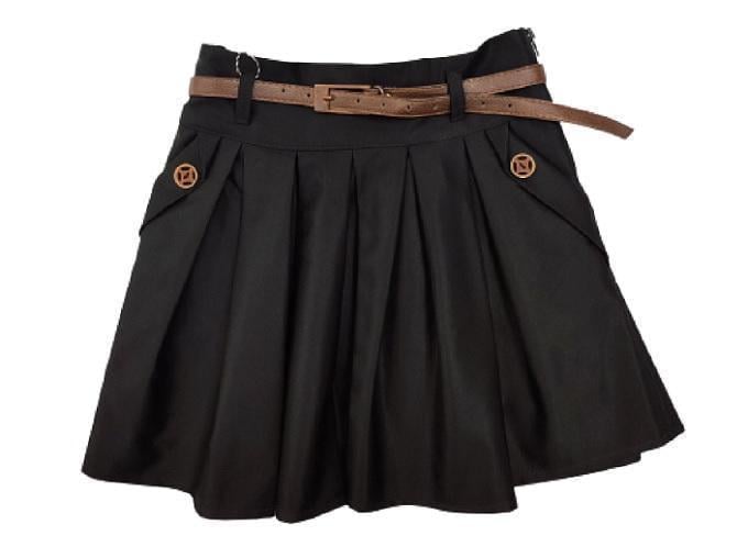 Юбка школьная Suzie АУРЕЛИ 01 мемори cotton 152 см Черный (904701_152)