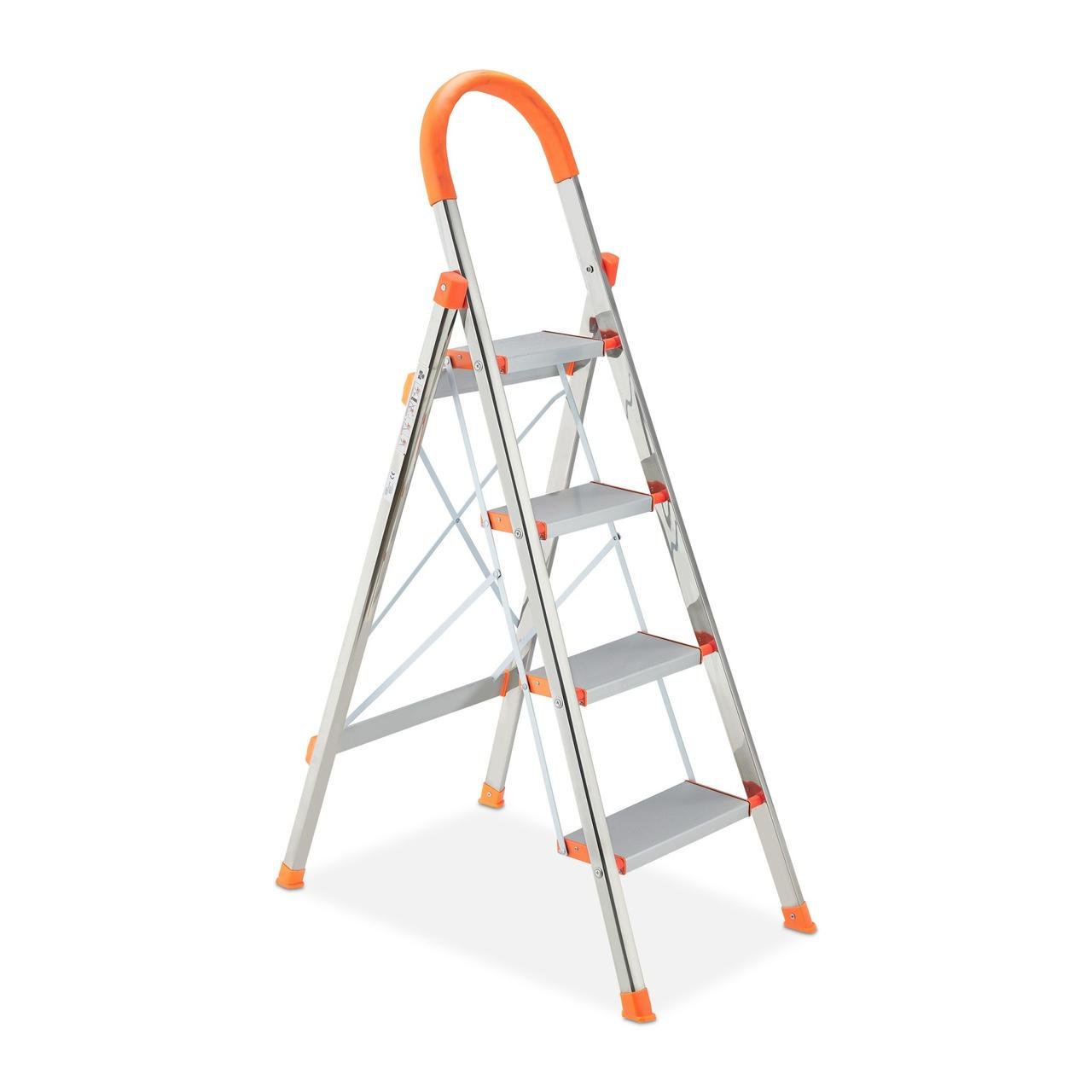 Стремянка раскладная Relaxdays на 4 ступени