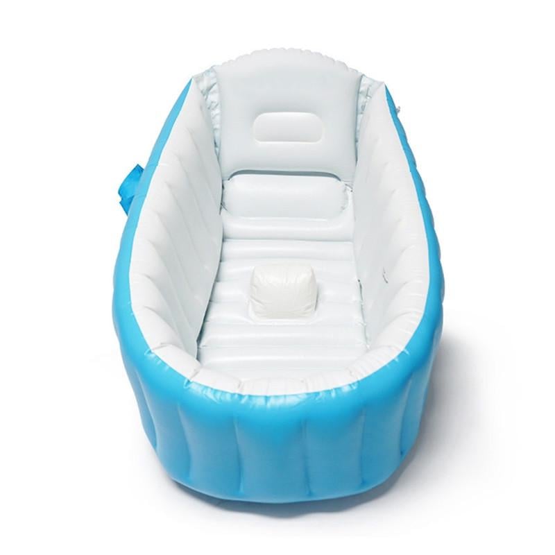 Дитяча ванна надувна RIAS Inflatable Baby Bath з кишенею 98x64 см Light Blue (3_07461) Дитяча ванна надувна RIAS Inflatable Baby Bath з кишенею 98x64 см Light Blue (3_07461)