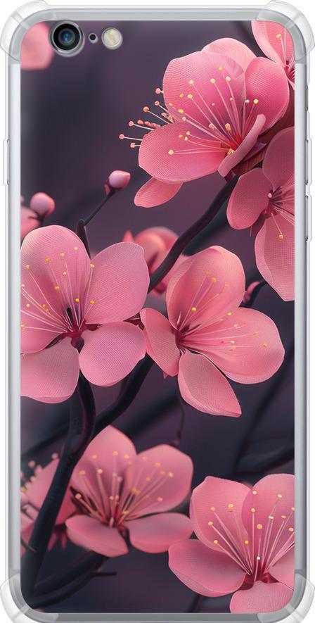 Чехол на iPhone 6s Plus Пурпурная сакура (6075sp-91-42517) Чехол на iPhone 6s Plus Пурпурная сакура (6075sp-91-42517)