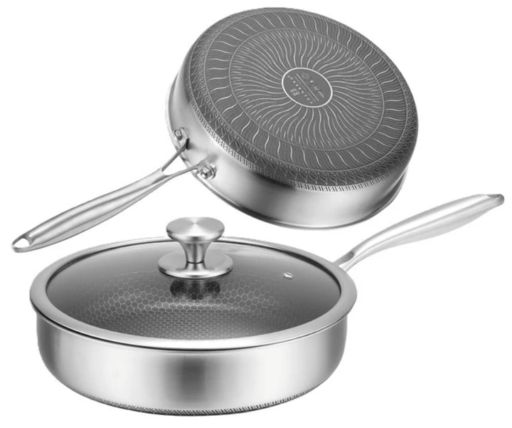 Сковорода Edenberg глибока професійна з антипригарним покриттям 28х7 см (29597130) - фото 2 Сковорода Edenberg глибока професійна з антипригарним покриттям 28х7 см (29597130) - фото 2