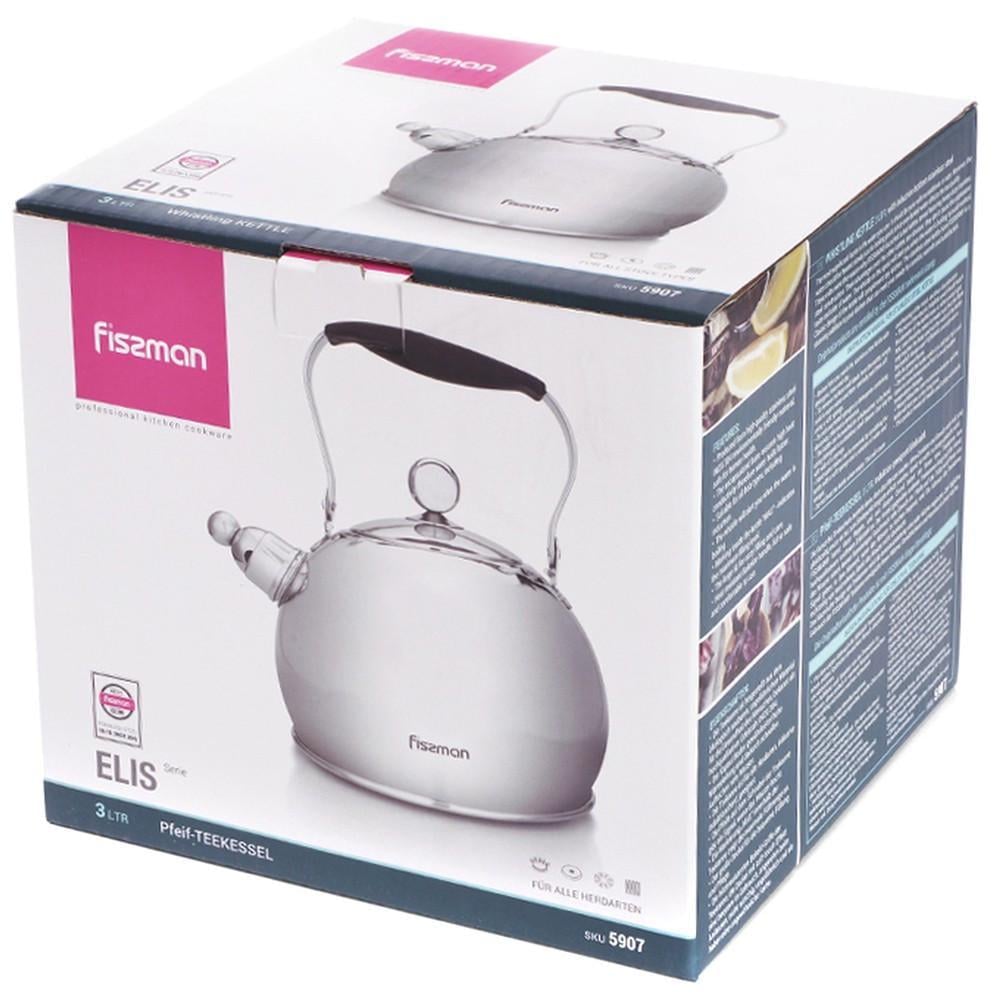 Чайник Fissman Elis 3 л (5907) - фото 2 Чайник Fissman Elis 3 л (5907) - фото 2