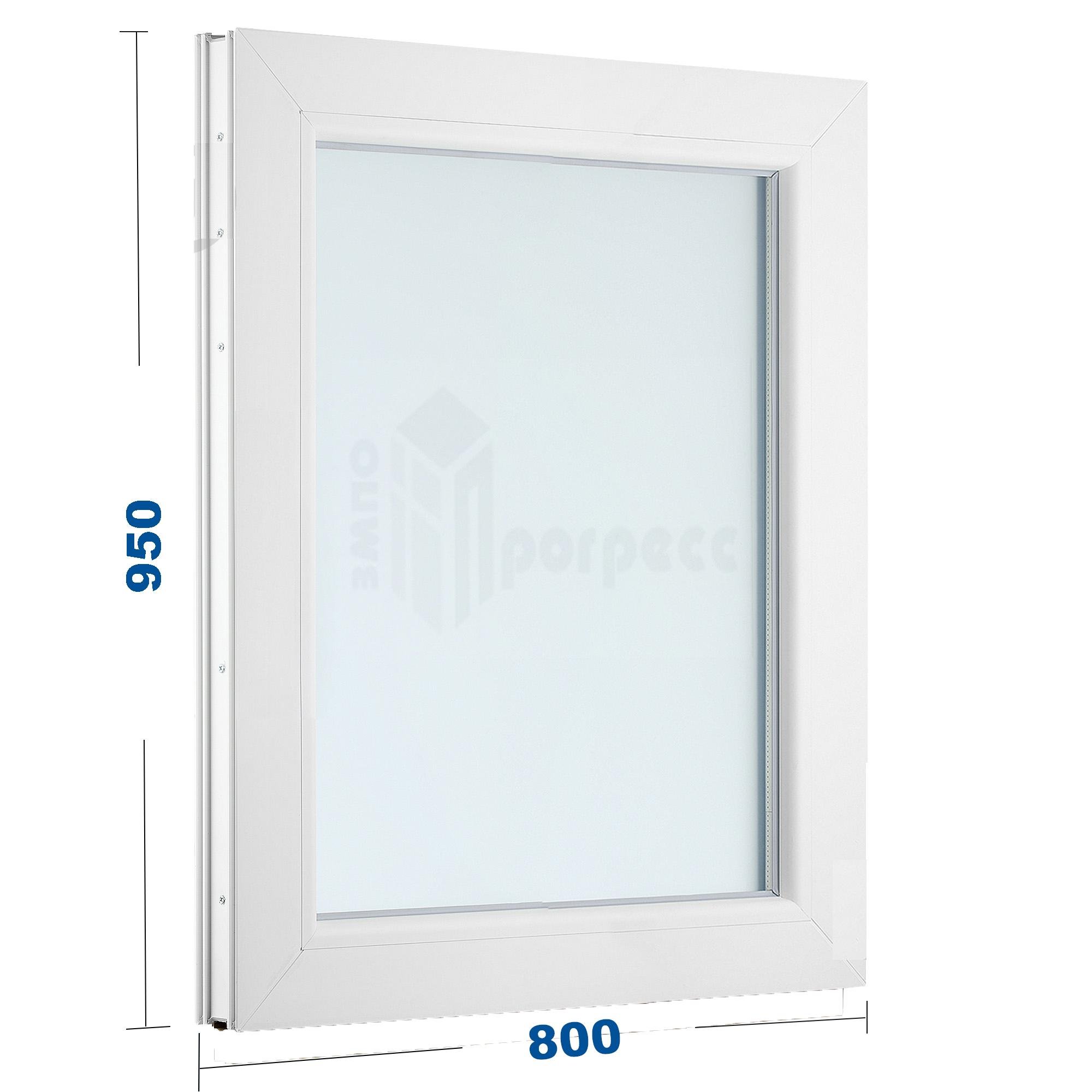 Окно металлопластиковое WDS Miroplast глухое 800х950 мм - фото 2 Окно металлопластиковое WDS Miroplast глухое 800х950 мм - фото 2