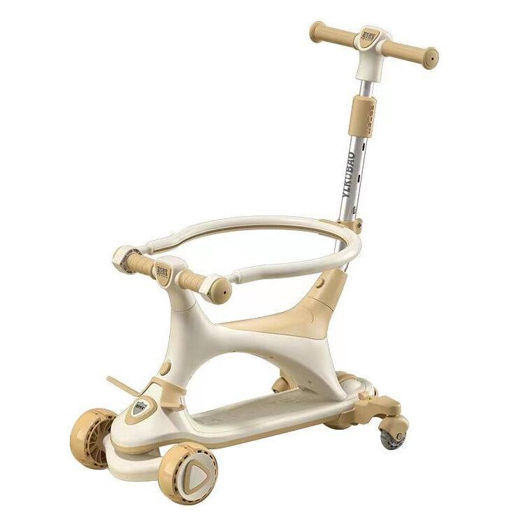 Самокат детский CITY LINE 3in1 Safari Бежевый